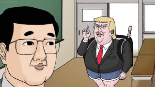 Trump "rap parody anime"
