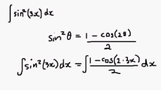 What is the integral of sin^2?