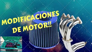Modificaciones Básicas Para Motor Nissan B13 Sunny Tsurufiltros,Bujias,Headers