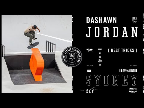 Dashawn Jordan Gets 2nd Place at SLS Sydney 2023 | Best Tricks