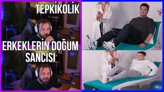 Elraenn Reacting Tepkikolik Erkeklerin Doğum Sancısı