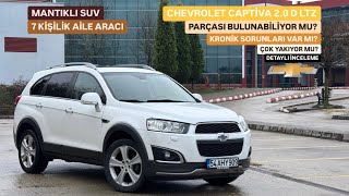 Unutulan Araçlar Chevrolet Capti̇va 7 Ki̇şi̇li̇k Suv Ne Kadar Yakiyor? Parçasi Bulunabi̇li̇yor Mu?