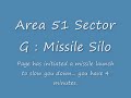 Area 51 Sectors F and G, Story maps for TS2