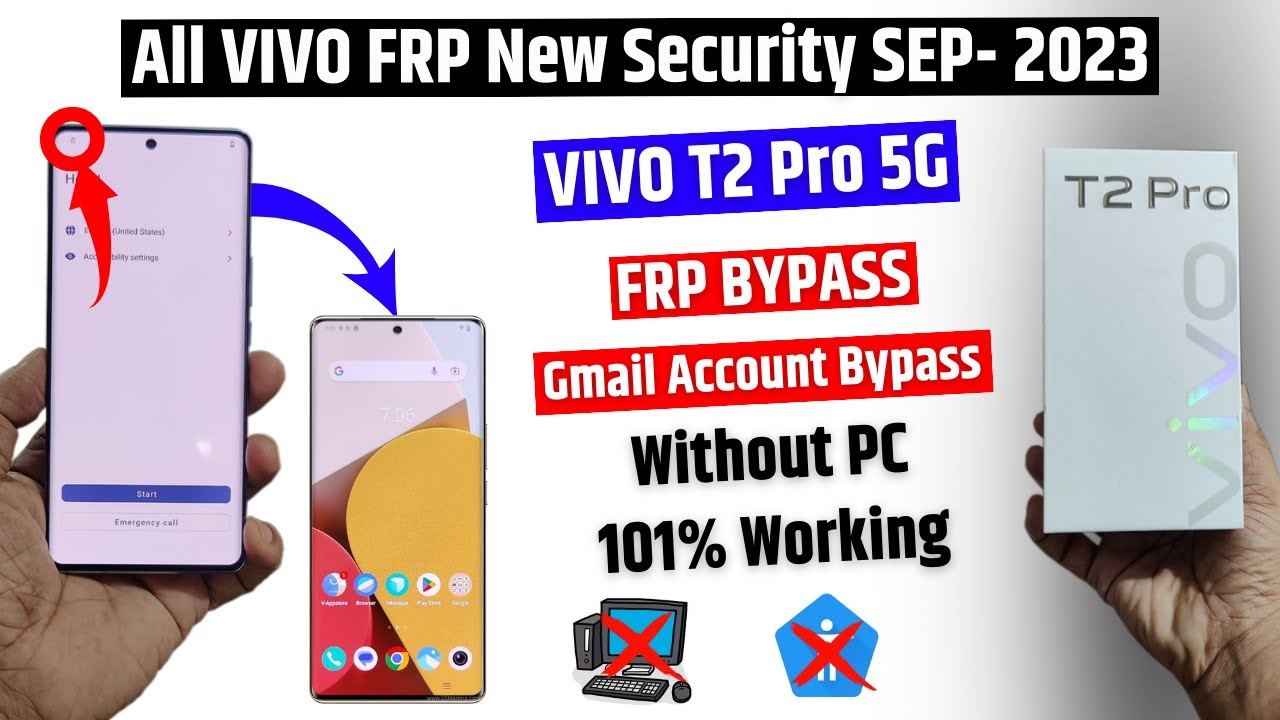 Vivo T2 Pro 5g Frp Bypass | All Vivo Android 13 Google Vivo T2 Pro 5g Frp Bypass | All Vivo Android 13 Google