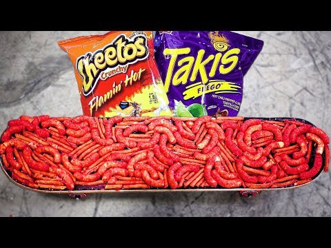 HOT CHEETOS AND TAKIS SKATEBOARD!