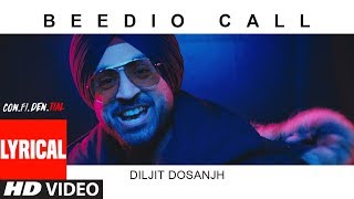 Watch Diljit Dosanjh Beedio Call video