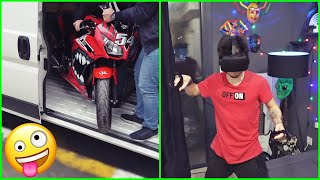 Motoru Arabaya Yükleyip Amaçsız Alinin Evine Gittim Vr Oynadık