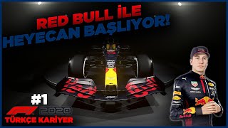 Red Bull İle Heyecan Başliyor - F1 2020 Türkçe Kariyer, Bölüm 1