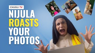 Aunt Nijula Roasts Your Photos | Northeast Aunty reacts to my subscribers' pictures | Chugli TV