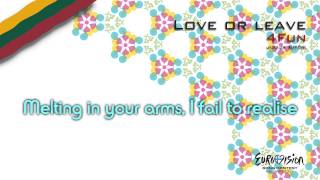 Watch 4fun Love Or Leave video