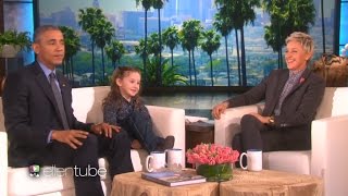 (Vietsub Ellen Show) Obama, Ellen và chuyên gia về Tổng thống Macey Hensley