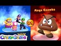 Mario Party 10 Mario Party - Airship Central Wario vs Waluigi vs Luigi vs Toadette 2 Player Gameplay