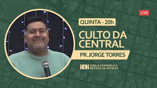 Live CULTO DAS 20h- PR. JORGE TORRES - 29/09/2022