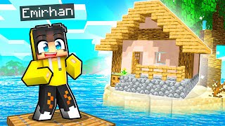 Neden Pi̇we Texadan Ayrilip Yeni̇ Eve Taşindim? Minecraft Ejderha Adası