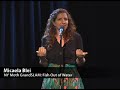 Micaela at the Moth Grand Slam: Fish Out of Water