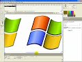 How to create windows xp logo