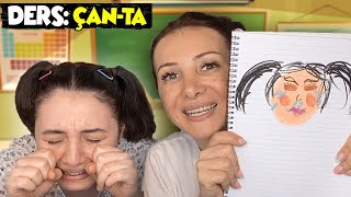 Okul Çantasi Challenge Okulda İlk Gün Bidünya Oyuncak