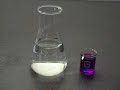 Chemistry experiment 2. - Coloured flask.