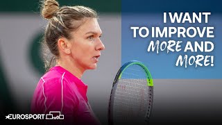 Simona Halep on preparing for Roland-Garros 2022 | The Power of Sport | Eurosport