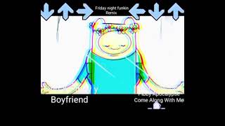 Friday Night Funkin Come Along With Me V2 Remix Pibby Apocalypse Finn & Pibby And Boyfriend