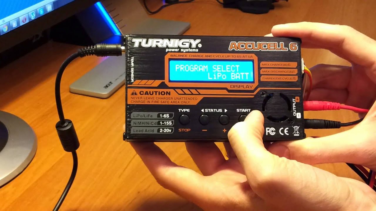 Инструкция Turnigy Accucel 6 Инструкция Turnigy Accucel 6