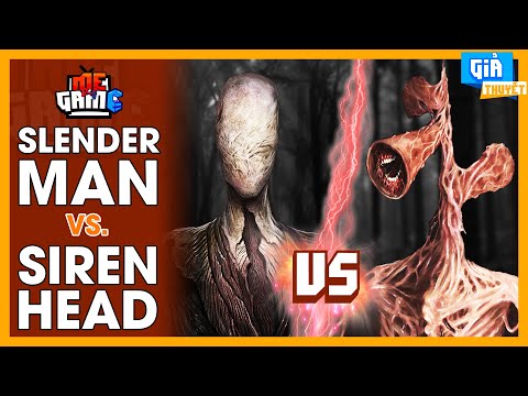 SLENDER MAN vs SIREN HEAD Gã Không Mặt Đại Chiến Quái Vật Đầu Loa 2021 | meGAME