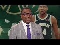 Kawhi, Raptors take Game 3 in double OT over Bucks - Nick & Cris react | NBA | FIRST THINGS FIRST