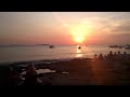 Chilling, watching Ibiza sunset