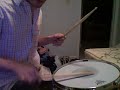 One hand snare roll (Len K.)