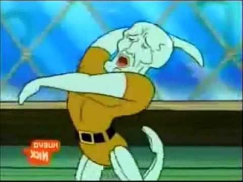 Sexy Squidward Dances to the best song ever - YouTube