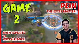 Pein Uses Estes! Bren Esports vs WRS Alliance | Game2 - MPL PH Season2 Week2 Day1