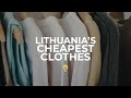 The Cheapest Clothing In Lithuania (Why & How To Get It!)