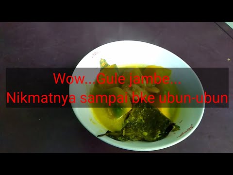 WOW..Gule Jambe... Nikmatnya sampai ke ubun-ubun