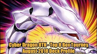 Cyber Dragon Otk - Top 8 Box Tourney - Yugioh Deck Profile August 2018