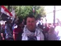 عاجل اعتصام الشباب العربي بباريس مصر