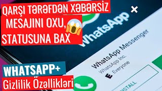 Whatsappda statuslara mesajlara gizli baxmaq - GBWhatsapp son versiya yukleme li