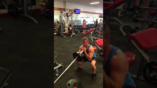 Landmine Pause Squat/Explosive Press