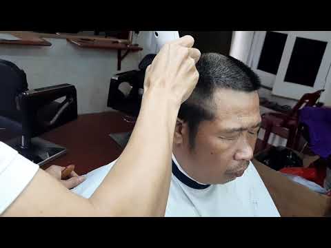 Cắt Tóc Nam Đầu Cua Bằng