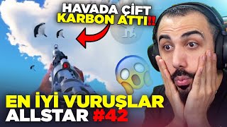 KAR98 İLE HAVADA İKİLİ KARBON ATTI!! 😮 EN İYİ VURUŞLAR ALLSTAR #42 | PUBG MOBILE