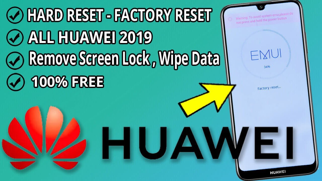 How To Hard Reset All Huawei 2019 | Remove Screen Lock , How To Hard Reset All Huawei 2019 | Remove Screen Lock ,