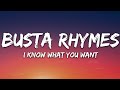 Busta Rhymes, Mariah Carey - I Know What You Want (Lyrics) ft. Flipmode Squad