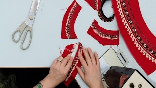 Yaka Kiceltmek Owrenmek Koynek Tikmek Owrenmek Koynek Biçim