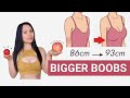 How to grow BIGGER breasts naturally, tips + workout that works! grow muscles, lift & firm up skin