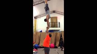US Sports Acro Champion David Floyd and Tari Mannello