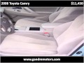 2008 Toyota Camry available from G & M Motors