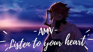 Amv - Listen To Your Heart - Most Emotional Hugs Compilation
