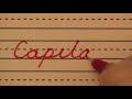 How to write in cursive
