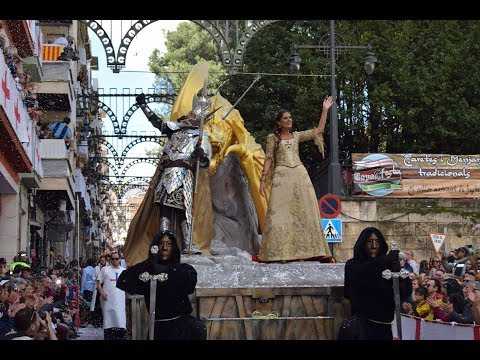 Capitania cristiana filĂ tomasines 2019 fiestas moros i cristianos Alcoy. ARAMULTIMĂDIA