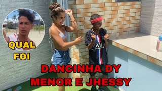 Dy Menor E Jhessy Fazendo Dancinha Do Tiktok Resenhando Na Piscina Da Mansão