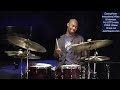 "Jazz Drummer" Eric Harland JazzHeaven.com DVD Excerpt: Playing behind/on/ahead of the beat